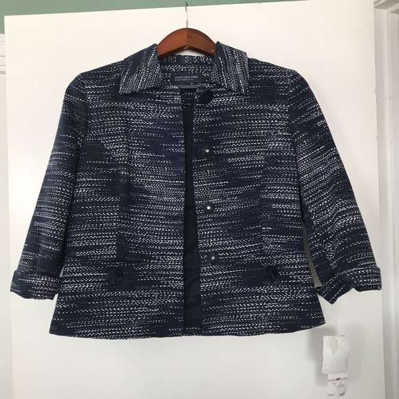 Jones New York Jackets & Blazers - Jones New York Nautical navy blazer jacket size 6P